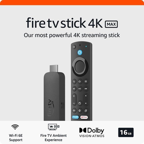 Amazon fire stick max - fire,