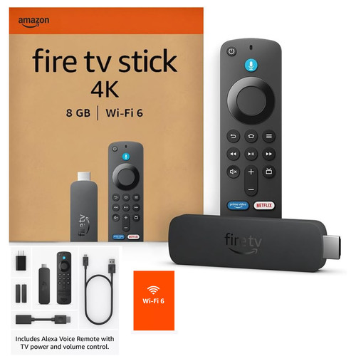 Amazon fire stick 4k - tv,