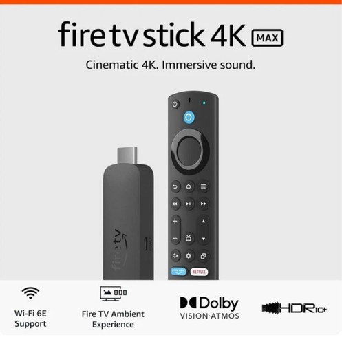Amazon fire stick max - fire,