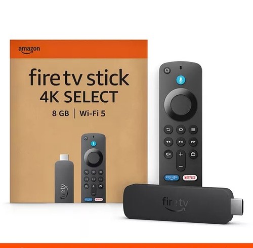 Amazon fire stick select - tv, 4k