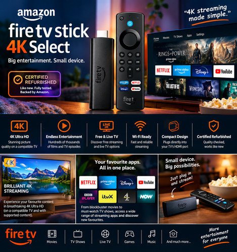 Amazon fire stick select - stick,